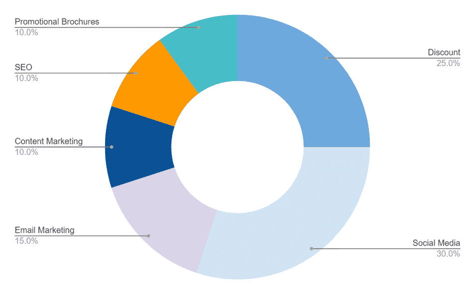 med spa business plan promotional budget