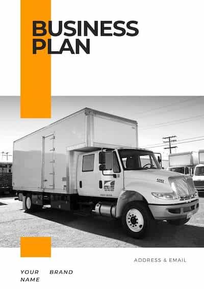 amazon box truck business plan