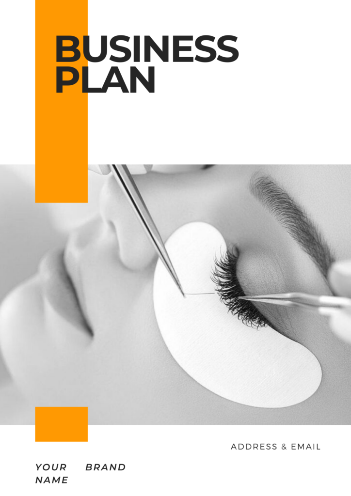 eyelash extension business plan