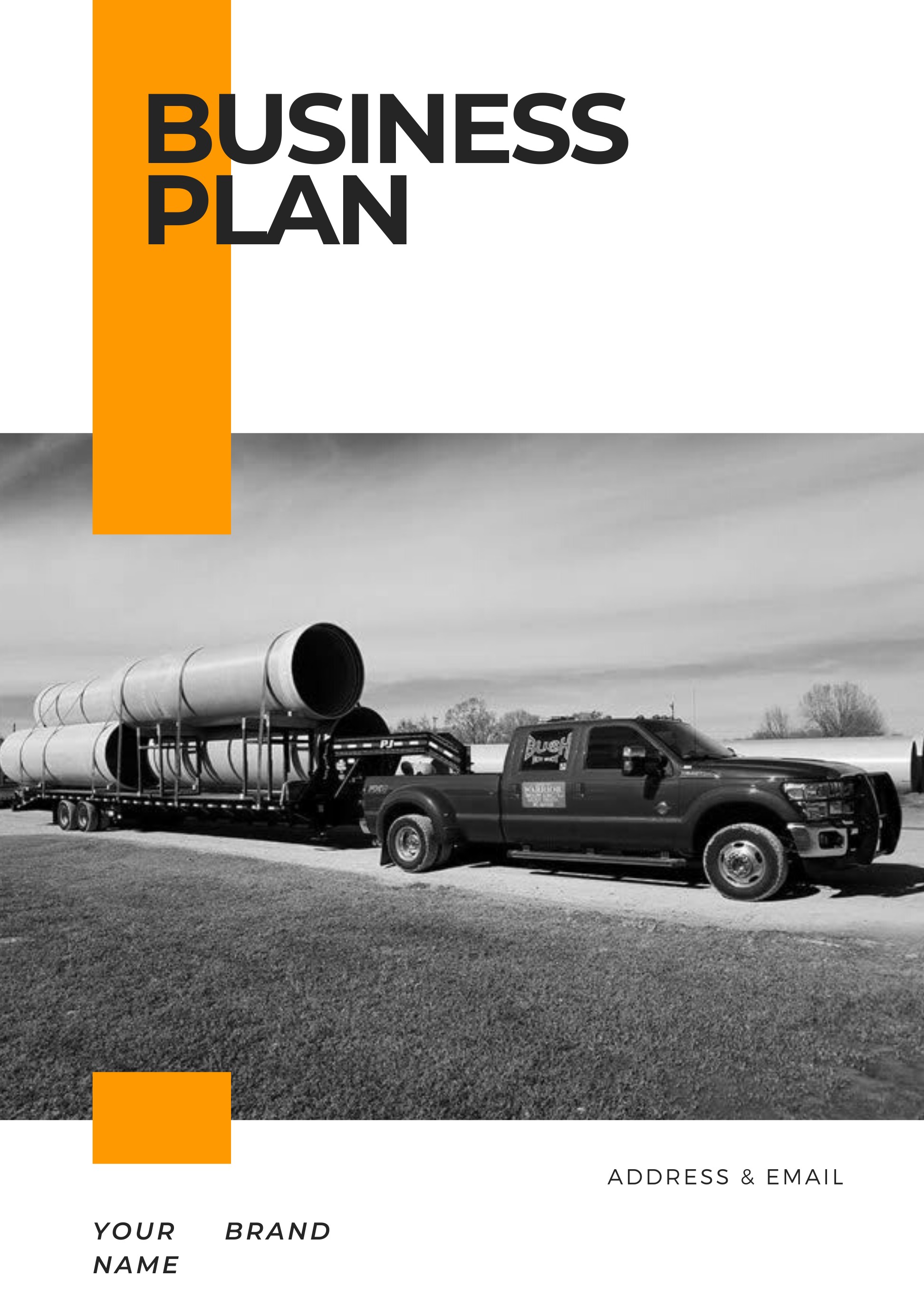 sample business plan for hot shot trucking