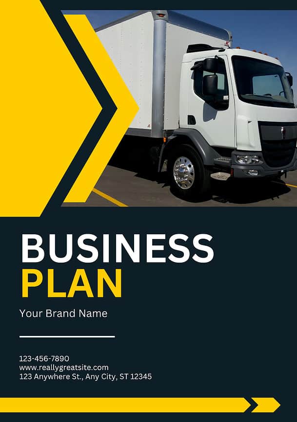Box Truck Business Plan [2023 Download Free Template]