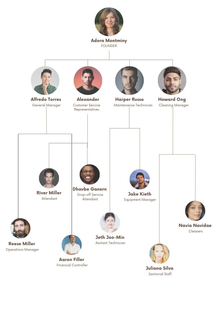 Laundromat Organogram