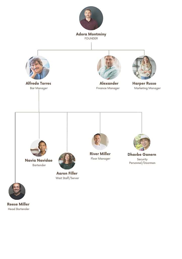 Bar Business Organogram 1