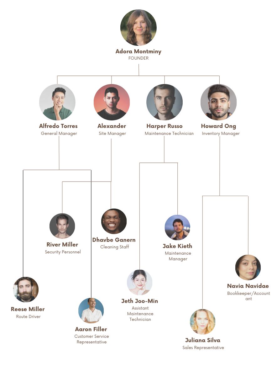 Ice Vending Organogram