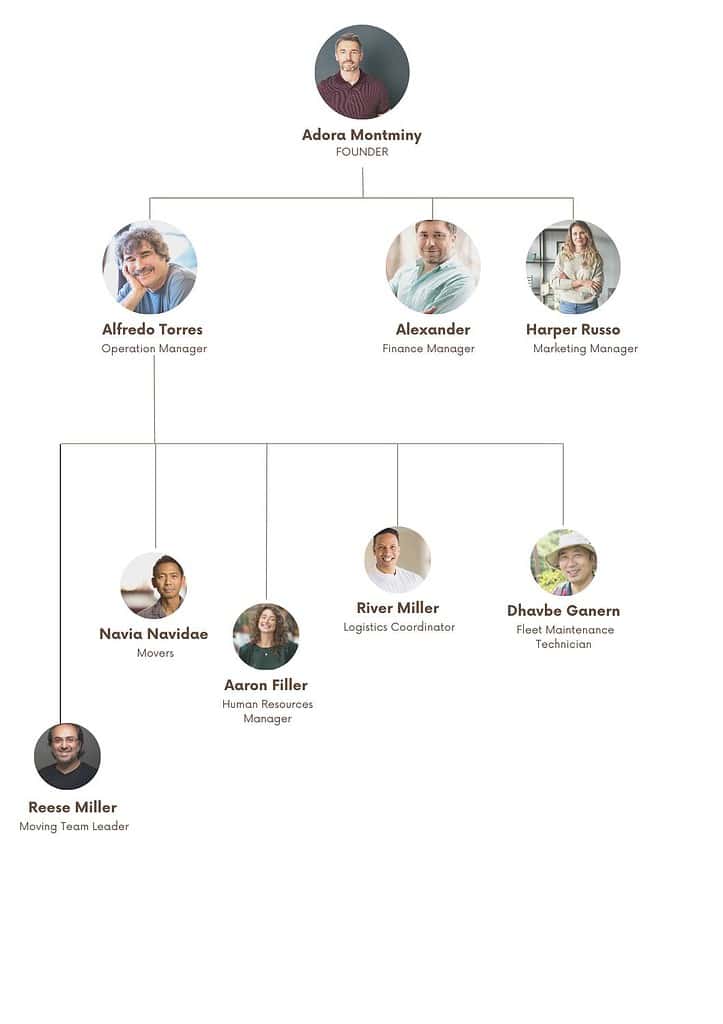 Moving Company Organogram 2