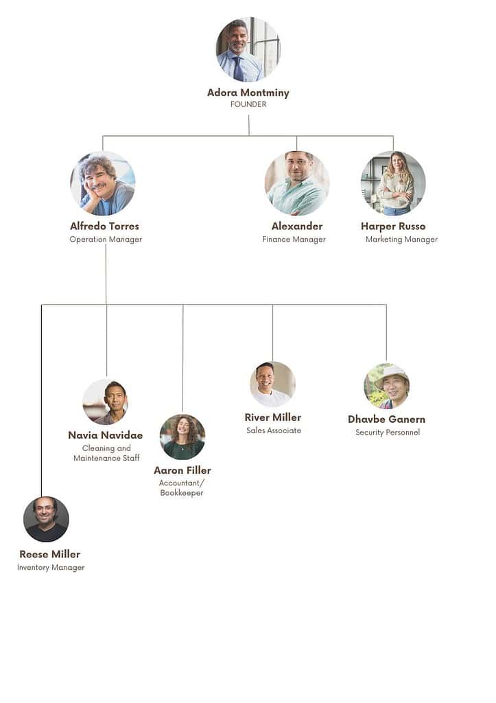 Smoke Shop Organogram