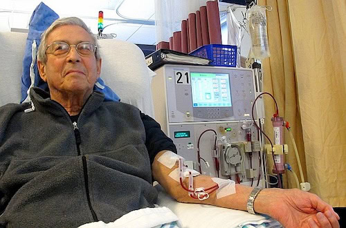 Patient receiving dialysis 03